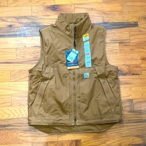 Brand new Carhartt rain defender vest in quick duck fabric